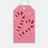 Candy canes cadeaulabel (Voorkant)
