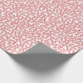 Candy Canes. Cadeaupapier (Hoek)