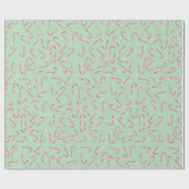Candy Canes Cadeaupapier (Vlak)