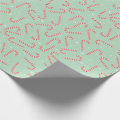Candy Canes Cadeaupapier (Hoek)