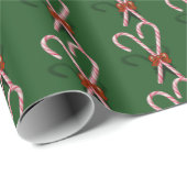 Candy Canes Christmas Cadeaupapier (Rol Hoek)