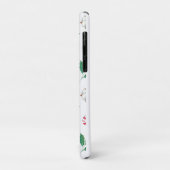 Candy Canes Cotton Holly Leaves kerst Case-Mate iPhone Case (Achterkant/links)