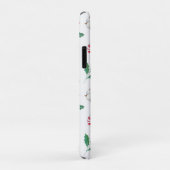 Candy Canes Cotton Holly Leaves kerst Case-Mate iPhone Case (Achterkant/rechts)