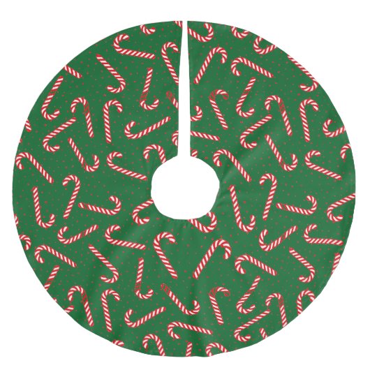 Candy Canes Design Kerstboom Rok (Voorkant)