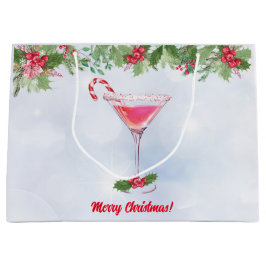 Candy Canes en Cocktails Christmas Holiday Party Groot Cadeauzakje