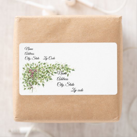 Candy Canes en Holly Etiket (Insitu)