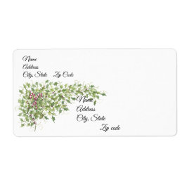 Candy Canes en Holly Etiket