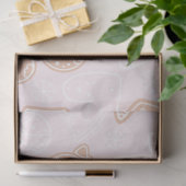 Candy Canes Gingerbread Heren Sterren Kerstmis Tissuepapier (Geschenk)