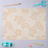 Candy Canes Gingerbread Heren Sterren Kerstmis Tissuepapier (Craft)