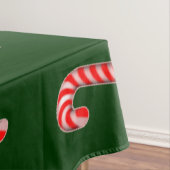Candy Canes Green Tafelkleed (Voorbeeld)