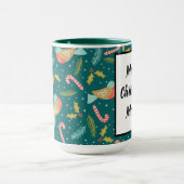 Candy Canes Holly Pine Boughs Birds Mok (Midden)
