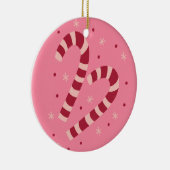 Candy canes keramisch ornament (Rechts)