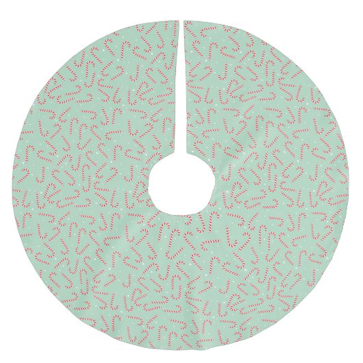Candy Canes Kerstboom Rok (Voorkant)