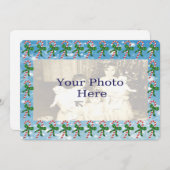 Candy Canes Kerstmis Fotokaart Feestdagenkaart (Voorkant / Achterkant)