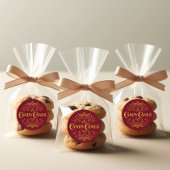 "Candy Canes" Kerstrode Sticker