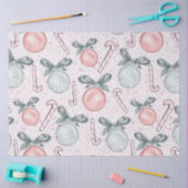 Candy Canes Kerstversiering Bows Kerstmis Tissuepapier (Craft)