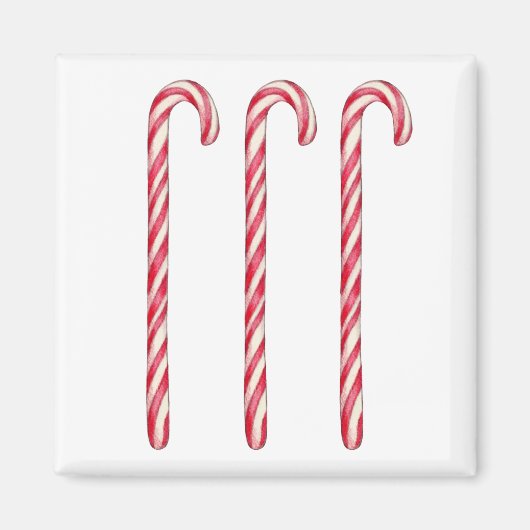 Candy Canes Magnet (Voorkant)