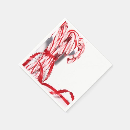 Candy Canes Napkins Servetten (Hoek)