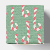  Candy Canes Pattern Bedankdoosjes (Bovenkant)