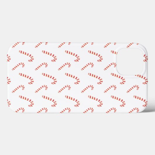 Candy Canes Pattern Case-Mate iPhone Case (Achterkant (horizontaal))