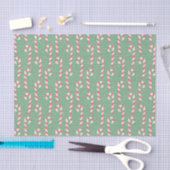  Candy Canes Pattern Tissuepapier (Craft)