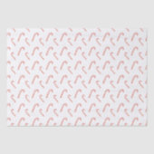 Candy Canes Pattern Tissuepapier (Voorkant)
