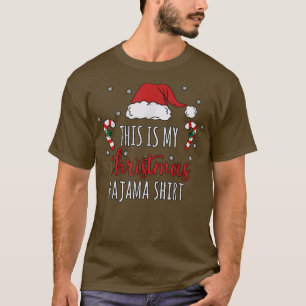 Candy Canes Santa Hat Familie Kinder Matching Chri T-shirt