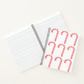 Candy Canes Spiral Notitieboek (Binnen)