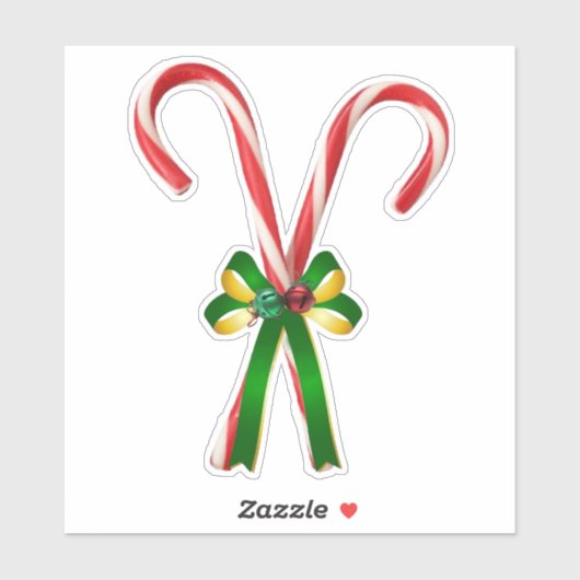 Candy Canes Sticker (Vel)