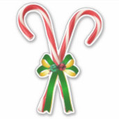 Candy Canes Sticker (Voorkant)