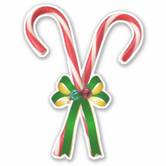 Candy Canes Sticker (Voorkant)