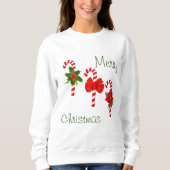 Candy Canes Sweatshirt (Voorkant)
