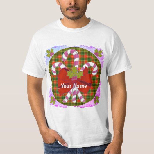 Candy Canes T-shirts (Voorkant)