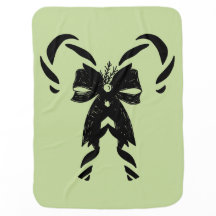 Candy Canes with Pine Needles & Bow