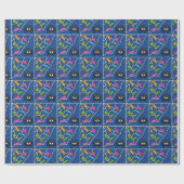 Candy Catcher Spider Cadeaupapier (Vlak)