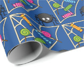 Candy Catcher Spider Cadeaupapier (Rol Hoek)