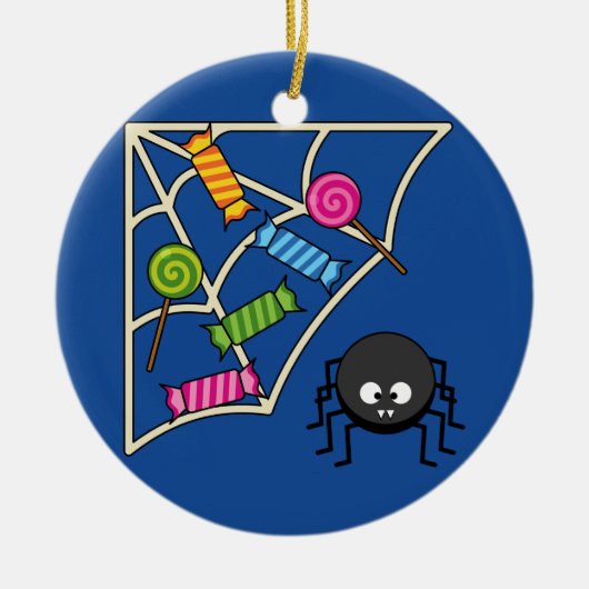 Candy Catcher Spider Keramisch Ornament (Voorkant)