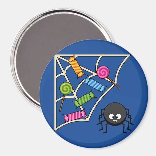 Candy Catcher Spider Magneet (Voorkant / Achterkant)