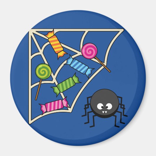 Candy Catcher Spider Magneet (Voorkant)