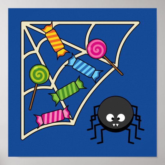 Candy Catcher Spider Poster (Voorkant)
