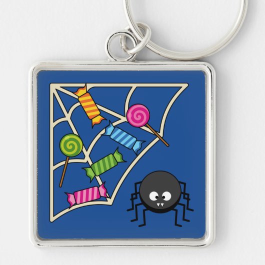 Candy Catcher Spider Sleutelhanger (Voorkant)