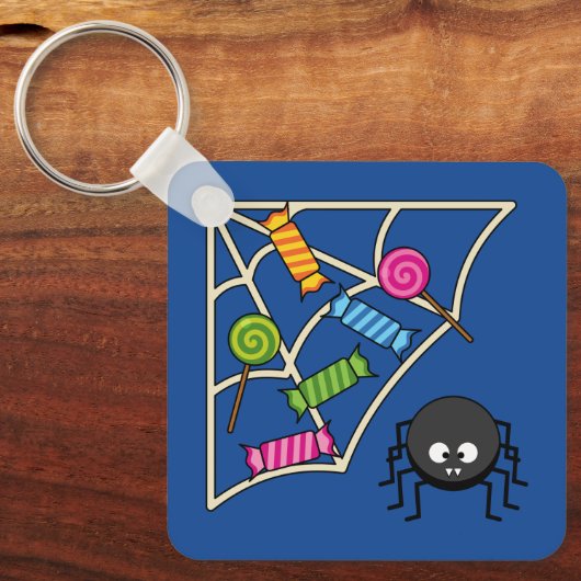 Candy Catcher Spider Sleutelhanger (Voorkant)