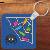 Candy Catcher Spider Sleutelhanger (Achterkant)
