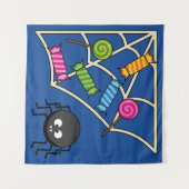 Candy Catcher Spider Wandkleed (Voorkant (horizontaal))
