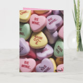 Candy Cats Valentine's Day Card Feestdagen Kaart (Achterkant)