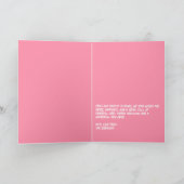 Candy Chaos Funny Cat Retro Christmas Photo Feestdagen Kaart (Binnen)