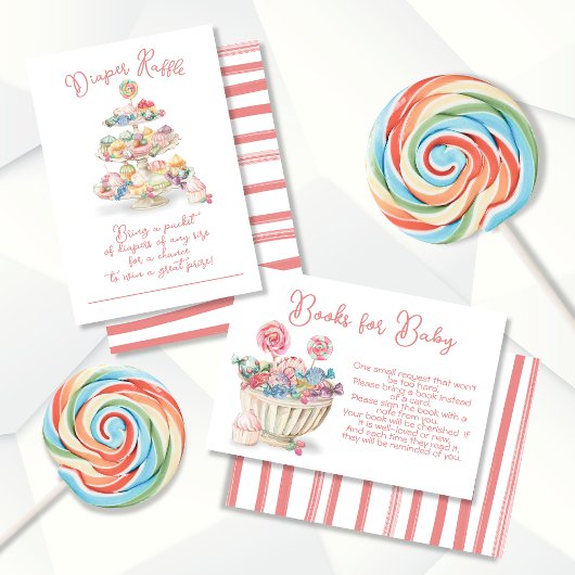 Candy Charcuterie Boeken voor Baby Kaart