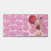 Candy Chibi with Heart-Shaped Dounts Desk Mat (Voorkant)
