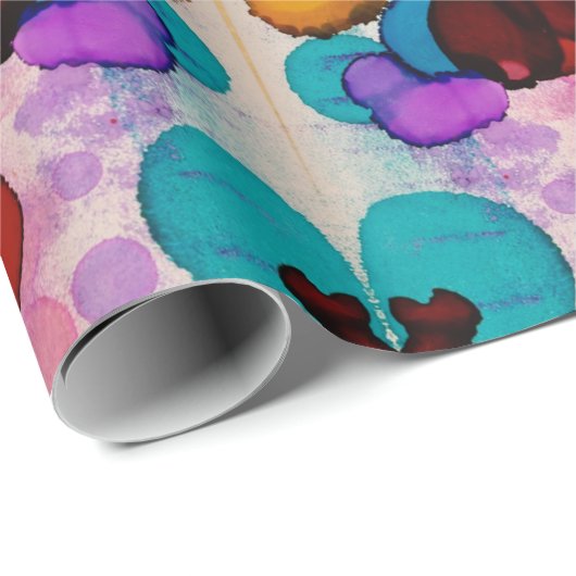 Candy Clown Cadeaupapier (Rol Hoek)