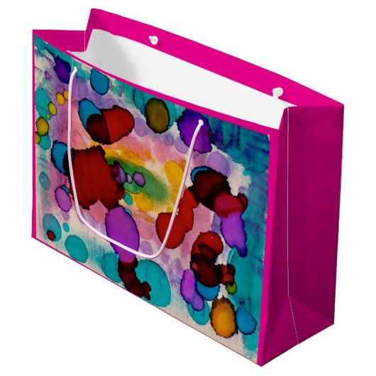 Candy Clown Groot Cadeauzakje (Voorkant Gekanteld)